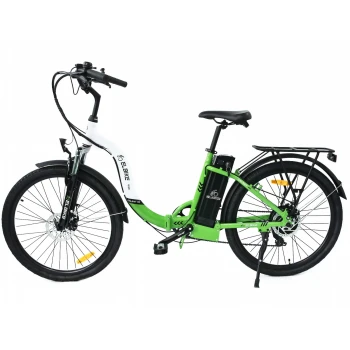 ЭЛЕКТРОВЕЛОСИПЕД ELBIKE GALANT BIG VIP 13 бело-зеленый