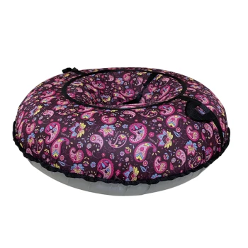 Тюбинг ПОКАТУШКИ D-1,1м Фиолетовые Цветы